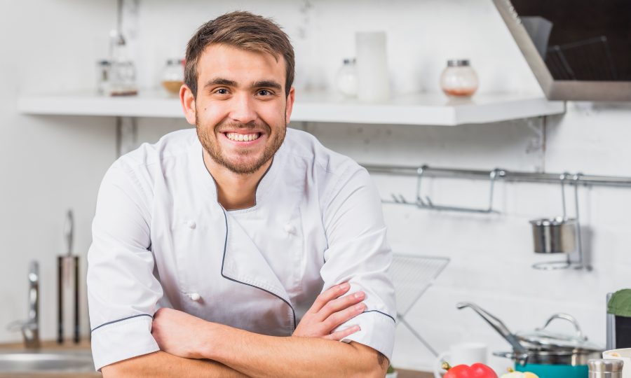 Digital kitchen screen showing table orders